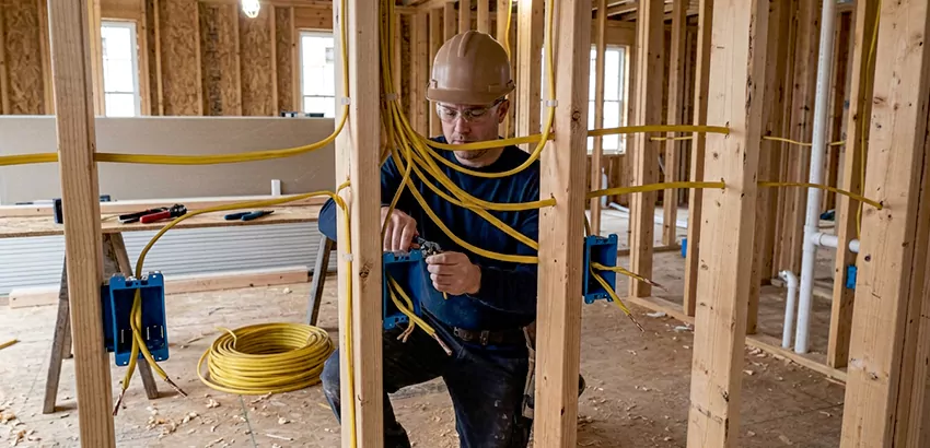 New Construction Wiring In Lexington