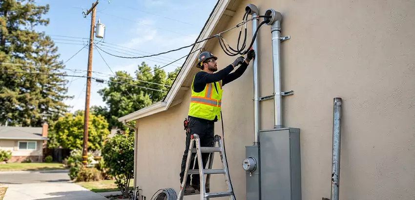 Electrical Service Entrance and Mast Upgrade in Lexington