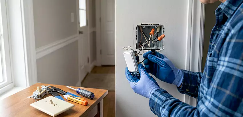Motion Sensor Light Switch Replacement in Lexington