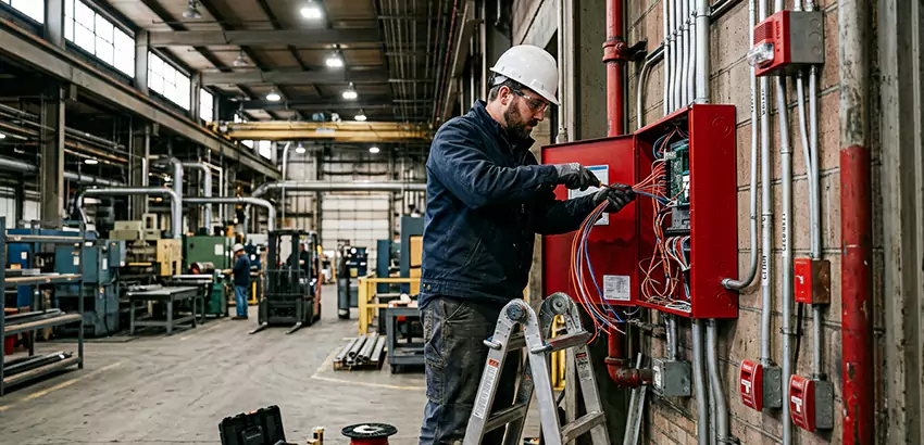 Industrial Fire Alarm Installation in Lexington