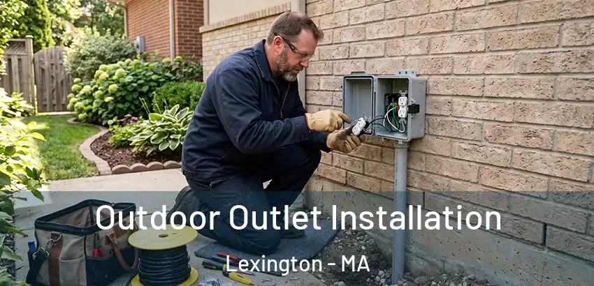  Outdoor Outlet Installation Lexington - MA