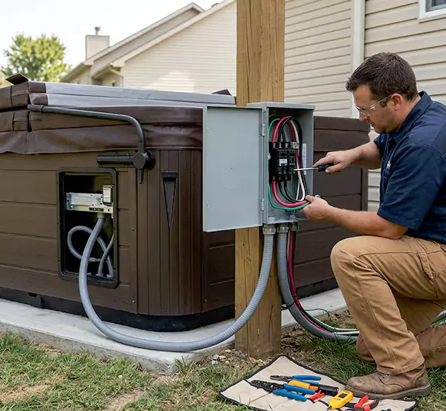 Professional Hot Tub Electrical Installation: Your Local Spa Wiring Team in Lexington, MA